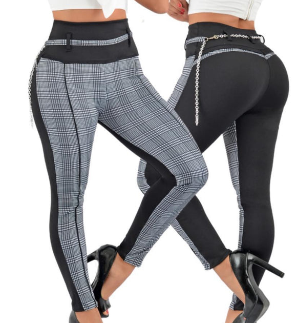 Plaid Holiday Faja legging